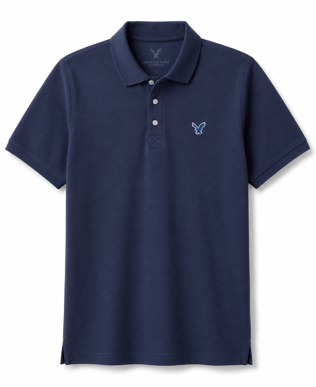 American Eagle Imported Blue Polo Shirt
