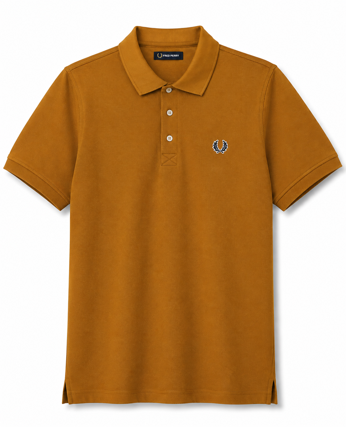 Fred Perry Imported Mustard Polo Shirt